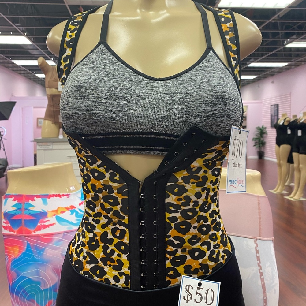 LEOPARD ANIMAL PRINT WAIST TRAINER